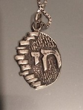 925 Sterling Silver  Jewish Chai  Pendant with Chain Sterling  Necklace