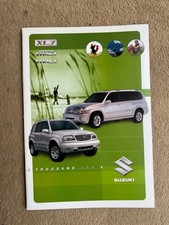 2004 Suzuki XL7, Grand Vitara, Vitara - Car Brochure (Canada)
