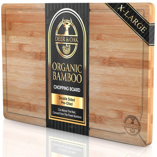 Wood chopping board large - wood,