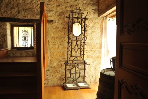 Antique french cast iron - french, faux