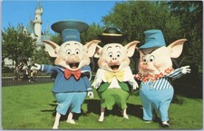 Anaheim VTG Postcard Three