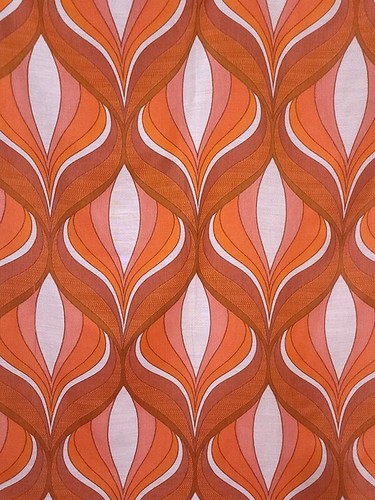 Vintage fabric curtains - 2,