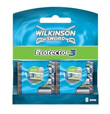 Wilkinson Sword Protector 3 Men's Razor Blade Refills x 8