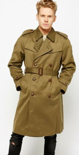 Mens vtg military green - mens, knee