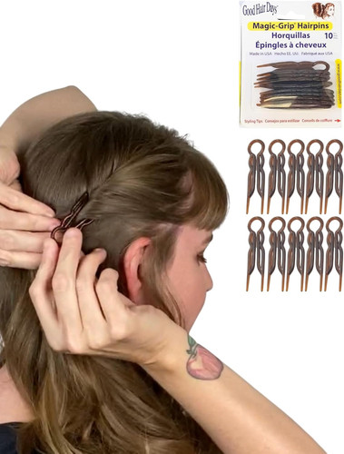 Hair pins plastic - hair,