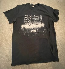 Paramore T Shirt Rare Rock Band Merch Logo Tee Size Large Hayley Williams