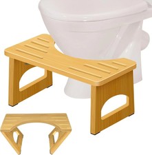 Bamboo Toilet Stool / Squatty