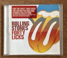 Rolling Stones - Forty Licks. Best Of/greatest Hits 2x CD. + Hype Sticker