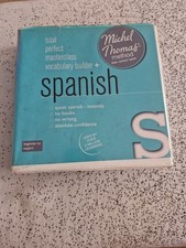 CD Audio Michel Thomas Method PERFECT SPANISH Intermediate to Advanced 8 discs