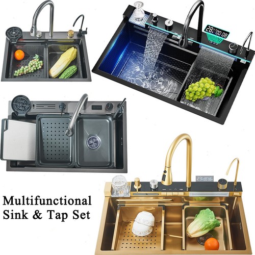 Led inset kitchen sink - kitchen, set