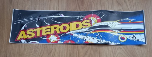 Asteroids sticker arcade decal - arcade,