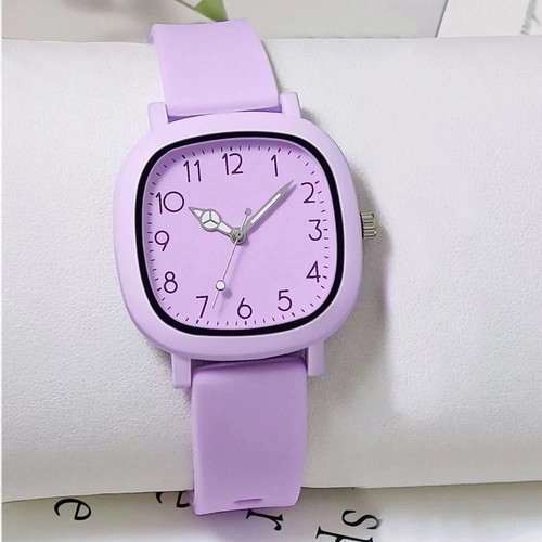 Silicone women watch stainless - women,