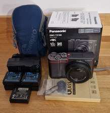 Panasonic Lumix DCM-TZ100 - Digital Camera - Black - Very Good Condition!