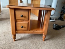 USED DUCAL - SIDE TABLE, COFFEE TABLE AND STORAGE CABINET