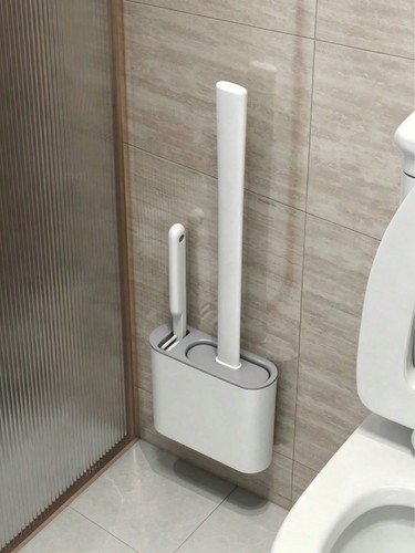 Silicone toilet brush with - silicone,