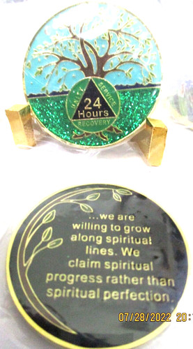 Coin hour tri plate tree - tri-plate,
