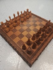 Vintage 1970s Hand Carved