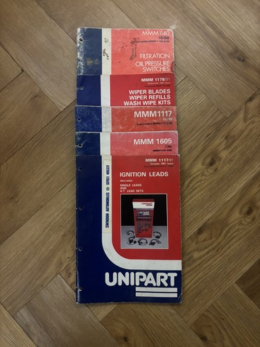 Parts catalogues unipart 5 - unipart, x
