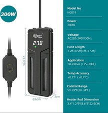 hygger Aquarium Heater  300W with Controller Overheat 