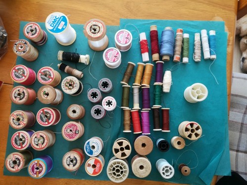 Vintage job lot sewing - vintage,