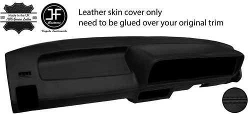 Black stitch dash - dash, dashboard