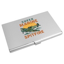 'Super Marine Spitfire' Business Card Holder / Credit Card Wallet (CH00049418)