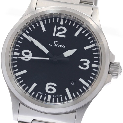 Sinn 556 date black dial - 556.a,