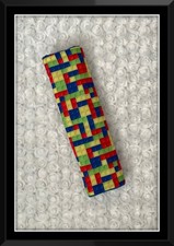 Lego print fabric Car van seat