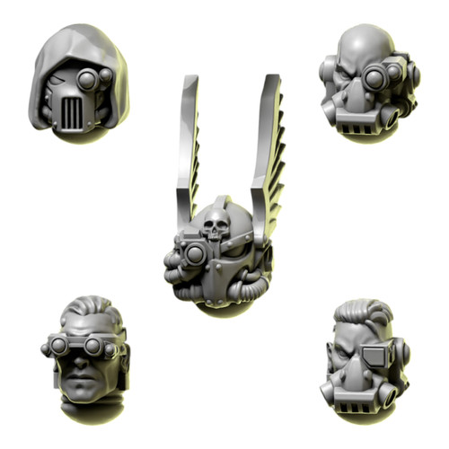 Tactical heads helmets pack - tactical,