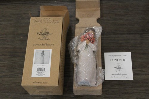 Willow tree figurines with - tree,