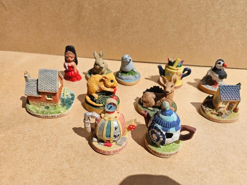 Tetley tea folk miniature - tetley,