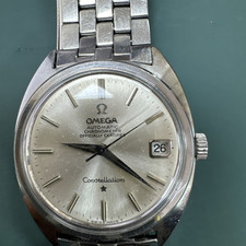 Vintage Omega Constellation, Omega Bracelet, Chronometer. Great Dial, Works Good