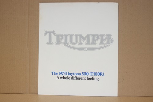 1973 triumph daytona 500 - 1973,