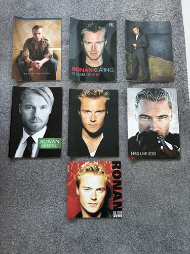 Ronan keating tour programs - programs, 2