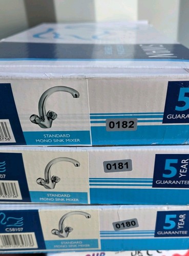 Swan chrome kitchen taps - swan,
