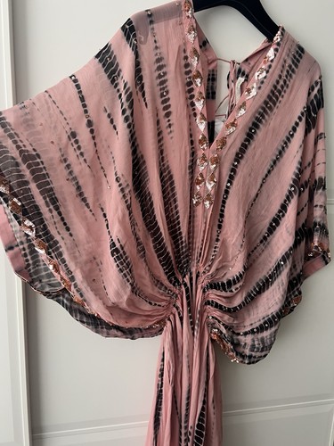 Lindsey brown kaftan - brown, dress
