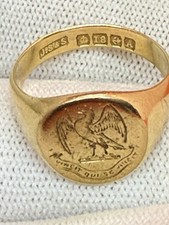 Antique 18ct 18k - , solid