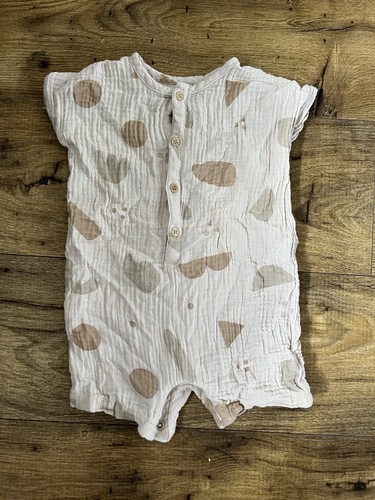 Boys beige neutral - neutral, romper