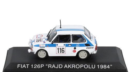 Fiat 126p rajd - akropolu, 1984