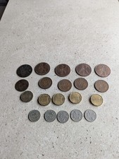 20 PRE-DECIMAL Coins HALFPENNY, PENNY, THREEPENCE, SIXPENCE; VARIOUS MONARCHS