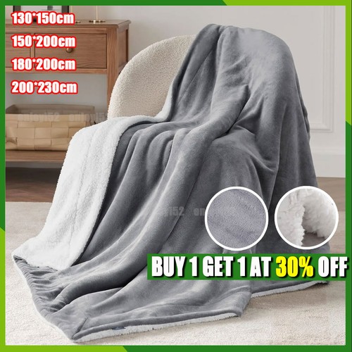Luxury thick fleece blanket - luxury,