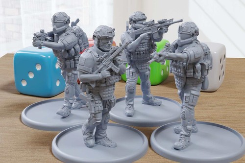 Combat octopods bravo 3d - octopods,