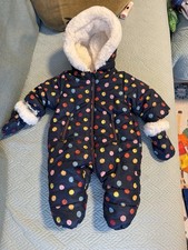 SnowSuit for 1-3 Months Blue