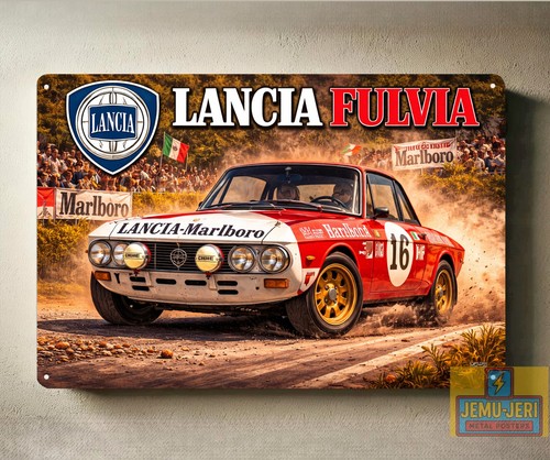 Lancia fulvia racing - fulvia, metal