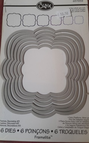 Sizzix framelits dies set - dies, 6