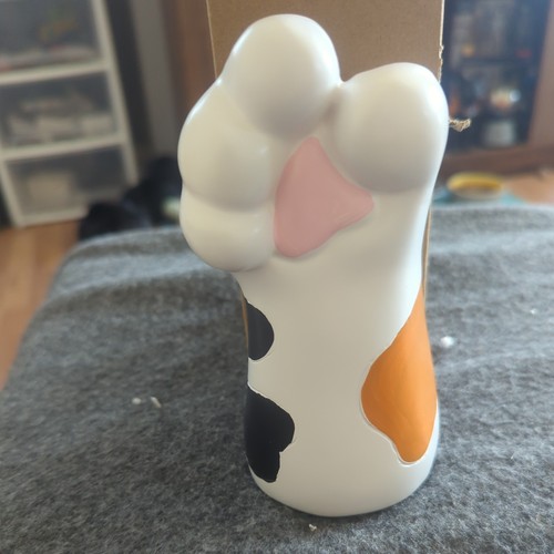 Cat paw vase - cat,