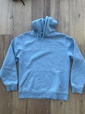 NICCE men’s Pale Blue Hooded