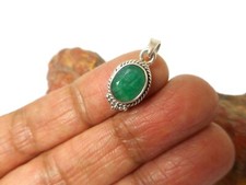 Small Green Oval  Emerald