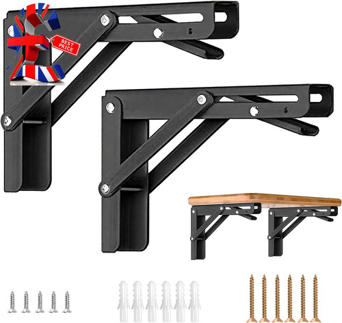 Pack folding shelf brackets - 2,
