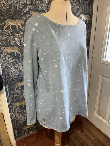 Joules light blue star print - light,